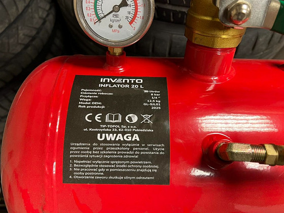 Rehvitäite booster/rehvikahur INVENTO