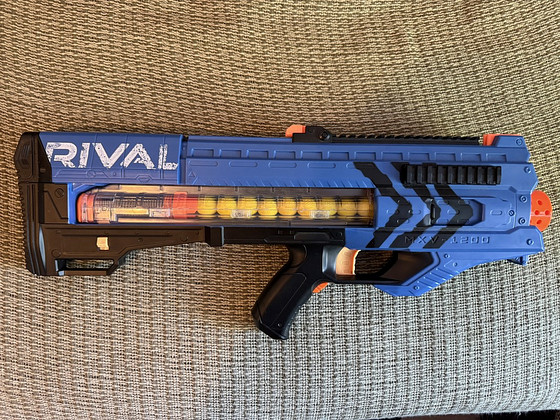 Nerf Rival Zeus MXV-1200 + шары | Отличное состояние
