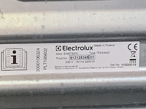 Стиральная машина с верхней загрузкой ELECTROLUX EW8T3372 - (3 фото из 5)