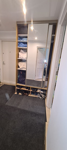 RIIDEKAPP LÜKANDUSTEGA ,PEEGLITEGA .59*122*220 (10 foto / 10)