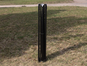 Pop Up kokkupandav telk 2.92x2.92 m, seinte ja katusega, Bee (9 foto / 10)