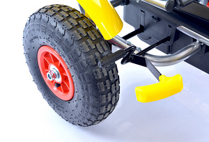 Velokart (Velomobile) Go-Kart F618 Yellow (4-10 years) (5 foto / 9)