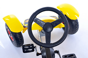Velokart (Velomobile) Go-Kart F618 Yellow (4-10 years) (8 foto / 9)