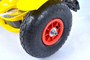 Velokart (Velomobile) Go-Kart F618 Yellow (4-10 years) (9 foto / 9)