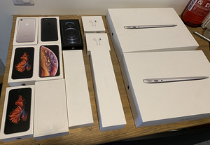 Пустые коробки Apple (1 фото из 1)