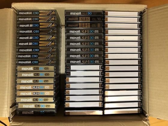 Kassetid Chrome Maxell XL