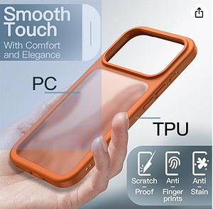 Silikoon õmbris Apple iPhone 17 Pro (ORANŽ) (1 foto / 3)
