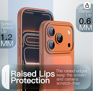 Silikoon õmbris Apple iPhone 17 Pro (ORANŽ) (3 foto / 3)