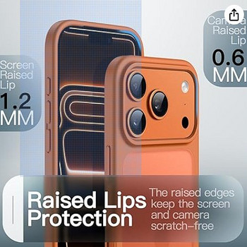 Силиконовый чехол для Apple iPhone 17 Pro (Oranzevij)