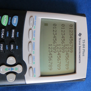 Graafiline kalkulaator Texas Instruments Ti-84 / Ti-86 (5 foto / 6)
