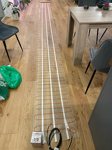 PÕRANDAKÜTTEMATT 560W 3,35M² 160W/M² + DIGITERMOSTAAT (2 foto / 2)