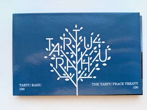 Eesti 2€ mündikaart 2020 Tartu rahu 100 (2 foto / 4)