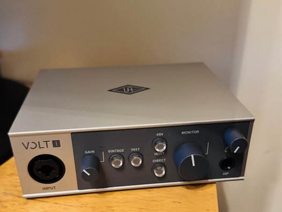 Universal Audio Volt 1 Audio interface – väga heas korras