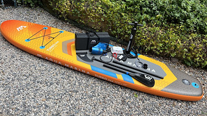 НОВОЕ! Электромоторный SUP Aqua Marina TURBO+BLUEDRIVE S+аккумулятор (2 фото из 9)
