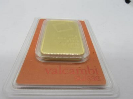 Золото Valcambi 100гр золотая пластина 999,9 золото