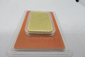 Kuld Valcambi 100gr kuldplaat 999,9 kuld (1 foto / 5)