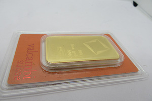 Kuld Valcambi 100gr kuldplaat 999,9 kuld (2 foto / 5)