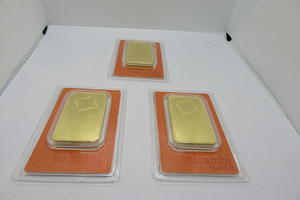 Kuld Valcambi 100gr kuldplaat 999,9 kuld (5 foto / 5)