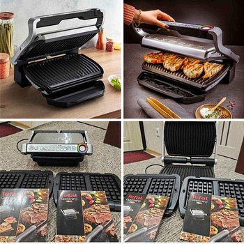 Tefal OptiGrill Plus + waffles