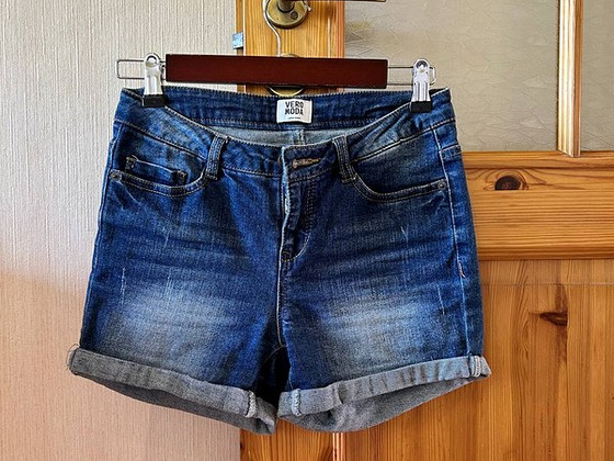 Женские синие шорты Vero Moda, размер 36, отличное состояние