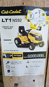 Murutraktor CUB CADET LT1 (8 foto / 8)