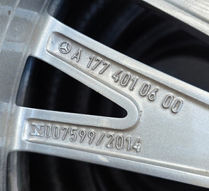R18 veljed 5x112 Originaalid A, B,E CLA, GLA, C, V, Vito jne (8 foto / 9)