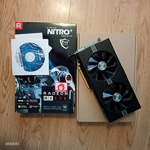 Sapphire Nitro+ Radeon RX 570 4GB GDDR5 (2 valokuva sivusta 3)