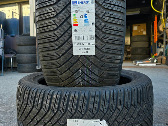 Шины R21 315 35 21 Goodyear UltraGrip Ice 3 B E 72dB 2шт