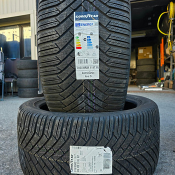 Шины R21 315 35 21 Goodyear UltraGrip Ice 3 B E 72dB 2шт