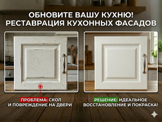 Профессиональная перекраска и ремонт фасадов