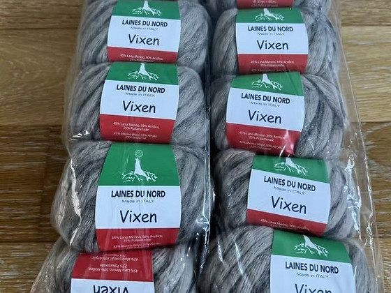 Laines du Nord Эффектная пряжа Vixen 1 кг (20 шт)