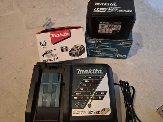 Aku Makita 18v,6.0a/h
