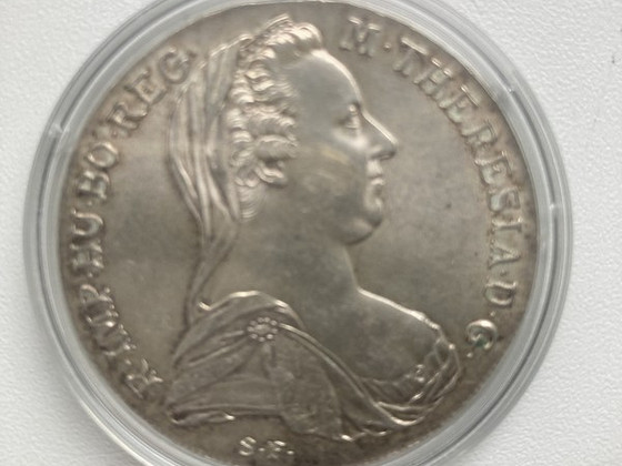 833 hõbe Austria Maria Theresa taaler, restrike