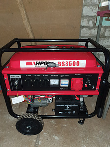Bensiini elektrigeneraator 380v/220v (1 foto / 1)