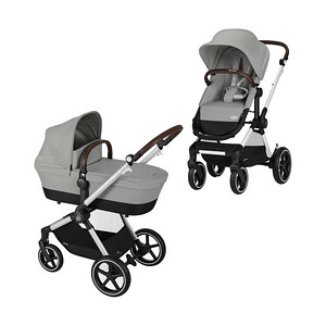 Коляска Cybex EOS Lux 2-in-1 + автолюлька + переходники (8 фото из 10)