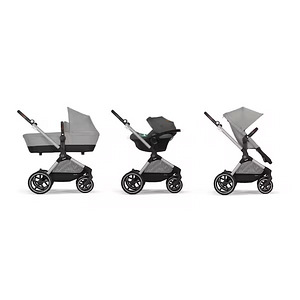 Коляска Cybex EOS Lux 2-in-1 + автолюлька + переходники (7 фото из 10)
