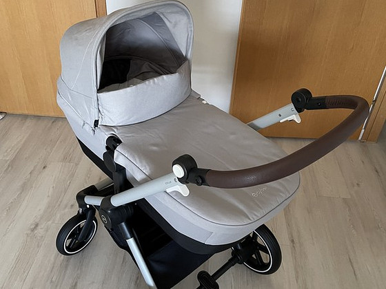 Коляска Cybex EOS Lux 2-in-1 + автолюлька + переходники