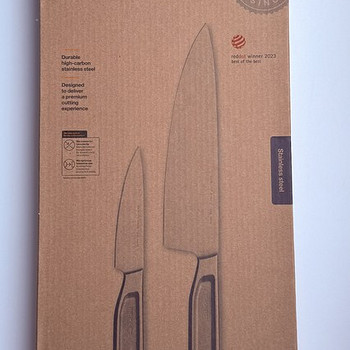 Fiskars All Steel Paring + Large Cook's Knife
