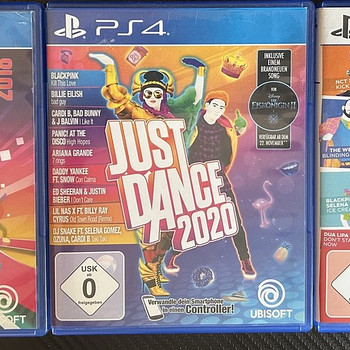 Just Dance 2018, 2020, 2021 Edition, PS4,5