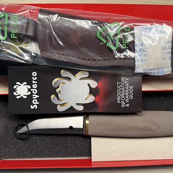 Spyderco Puukko G-10 knife FB28GBNP