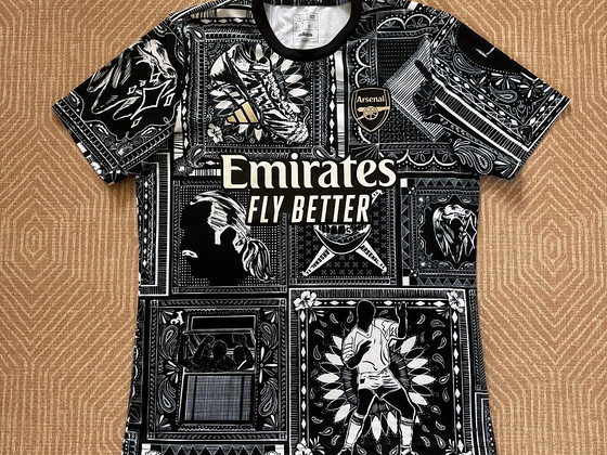 Arsenal x Ian Wright Pre-Match T-särk