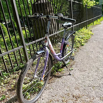 Женский городской велосипед 24" Shimano