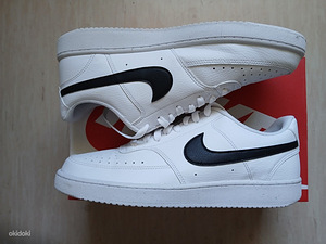 Мужские кроссовки Nike COURT VISION LO NN, бело-черные (2 фото из 3)