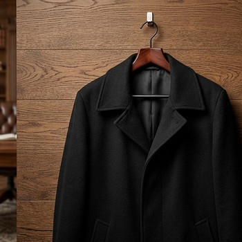 Мужское полупальто Berton Premium Cashmere & Wool