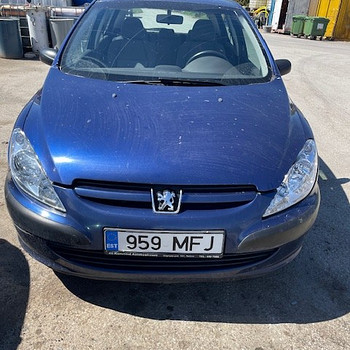 PEUGEOT 307 1,6 BENS VARUOSAD