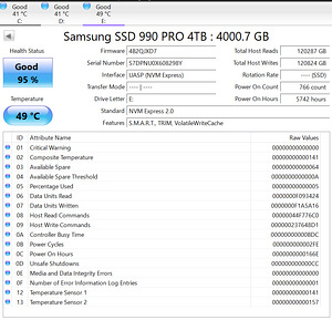 Müüa M2 NvMe SSD Samsung 990 PRO 4TB (2 foto / 2)