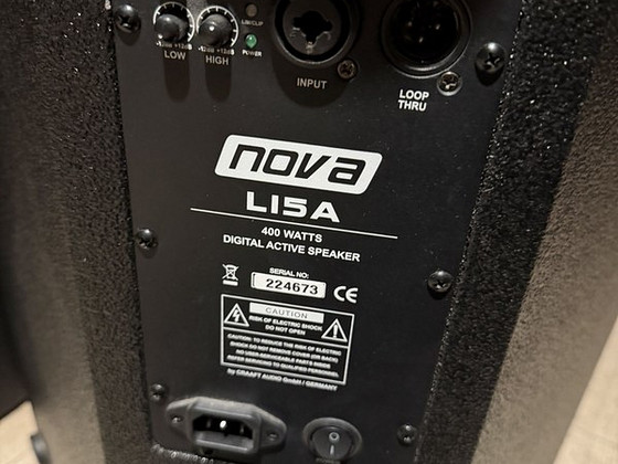 Nova L15A active PA Speaker