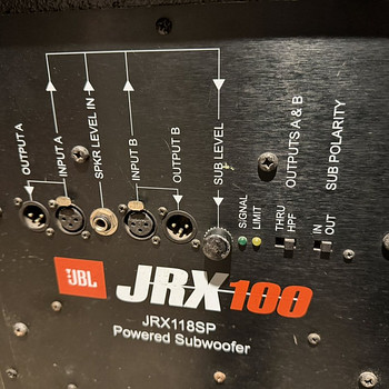 JBL JRX118SP Subwoofer