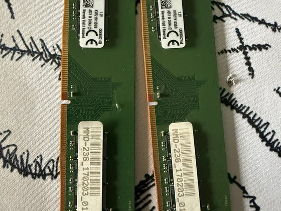 Kingston DDR4 RAM x2