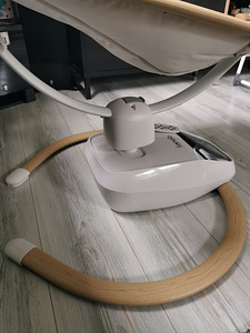 Lionelo Olivia Beige Natural — beebi lamamis ja kiikumistool (6 foto / 8)